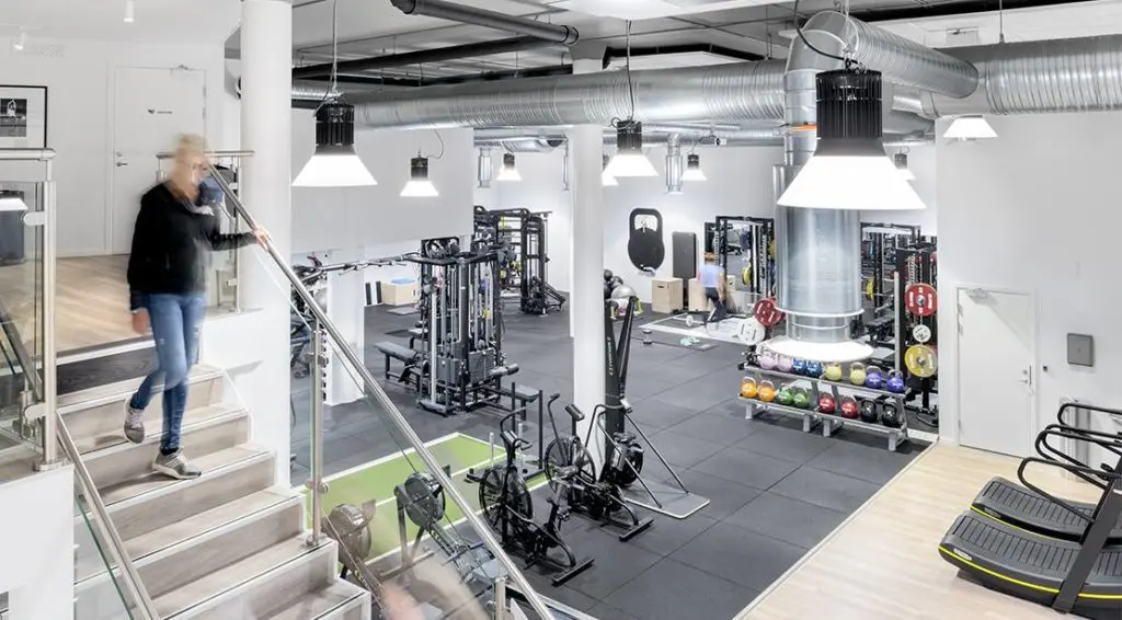 Gym WE bild på gym gymutrustning